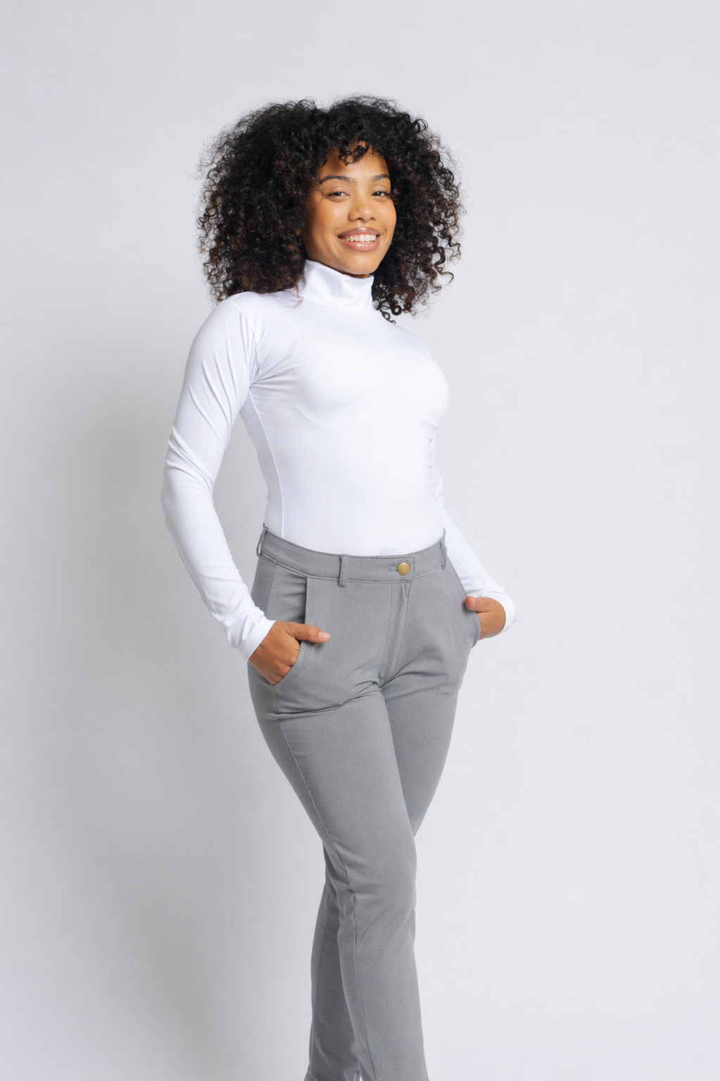Swing Chic Grey Pants